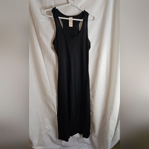 Faded Glory Black Sleeveless Midi Dress Size S (4-6) - Picture 1 of 4